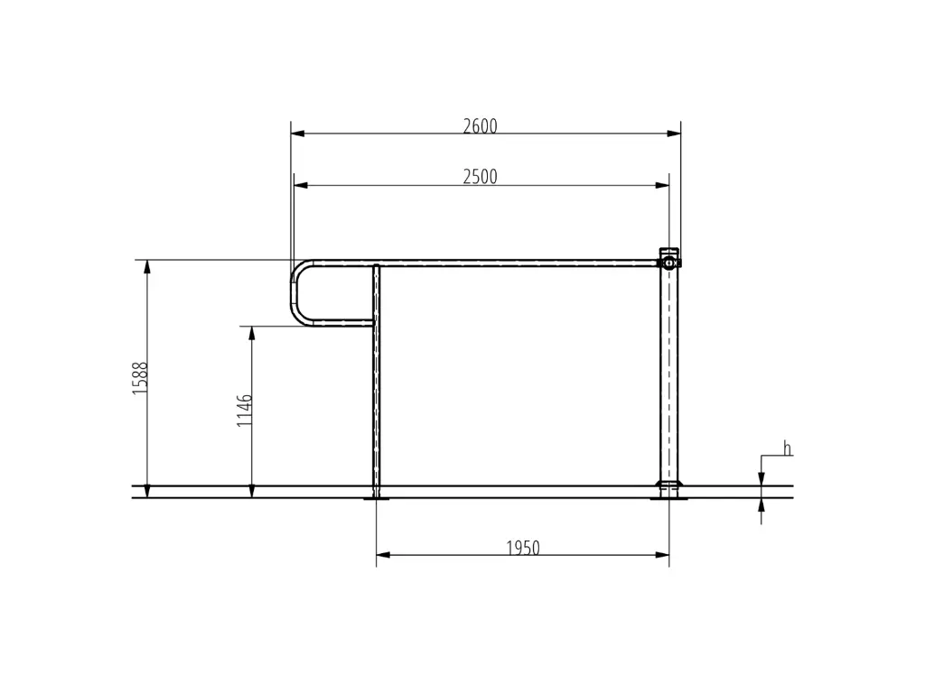1-1-022-Three Element Parallel Bar 1500-BeStrong_side.webp