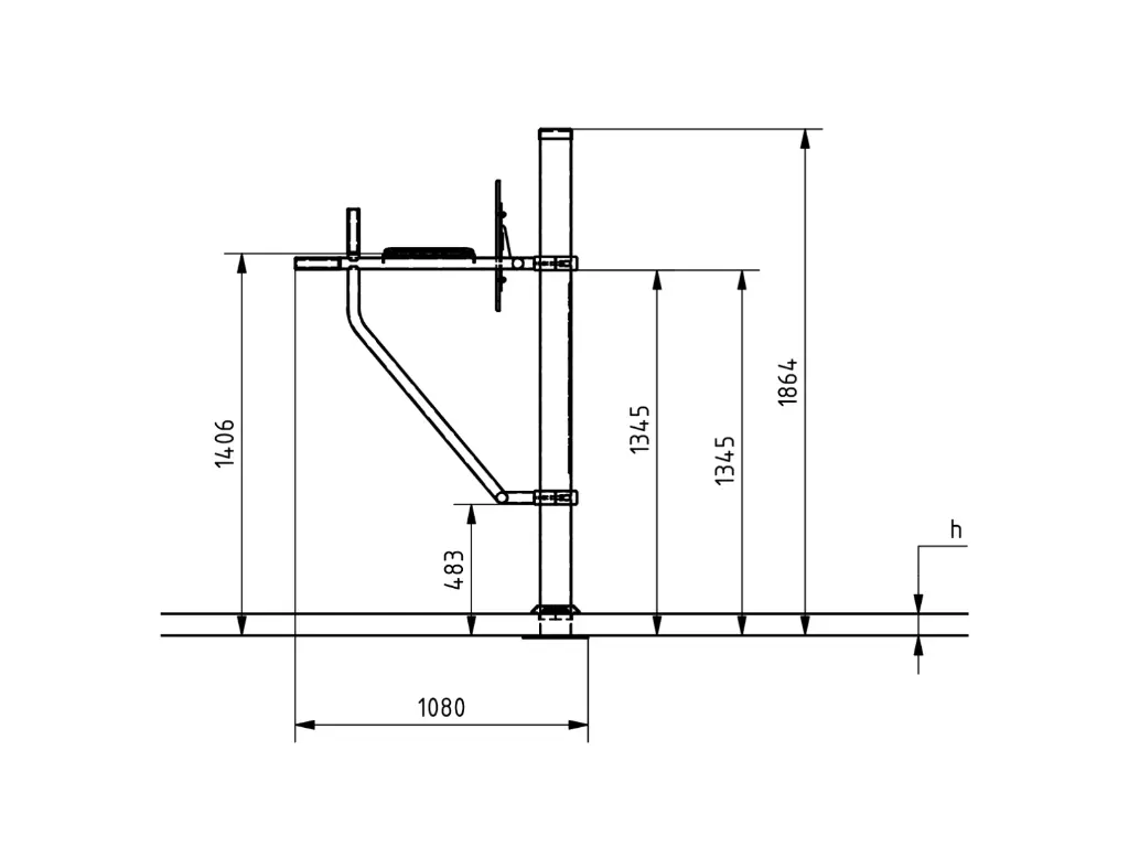 1-1-126-02-Multifunctional Trainer On Pillar-BeStrong_side.webp
