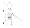 Torretta doppia con tetto Urbi 60121