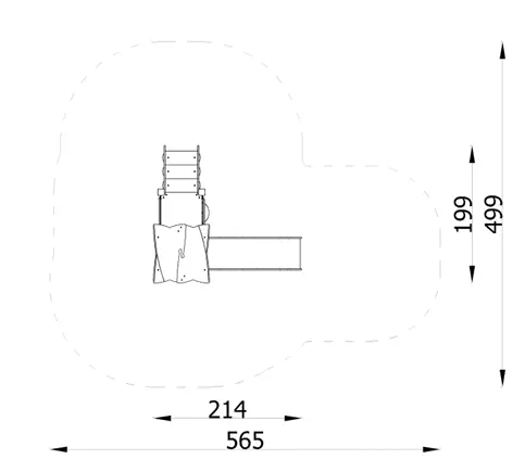 Torretta doppia con tetto Urbi 60121