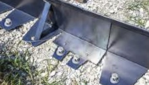 Fornitura e posa di cordolo in acciaio corten EdgeFlex