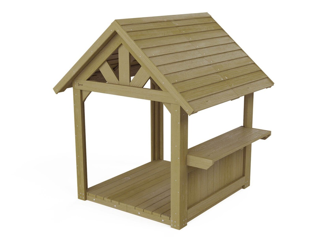 piano di lavoro per casetta Terra House,traliccio 