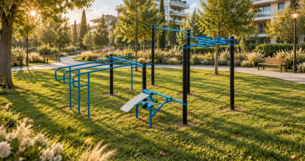 Fitness park Blu-Large