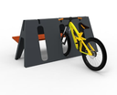 panchina porta biciclette 