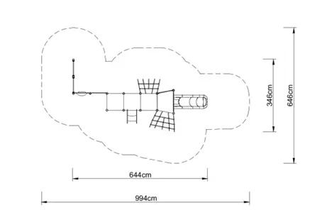 Portabiciclette PROBIKE 4 / acciaio zincato + vernici a polvere / acciaio inox / gomma