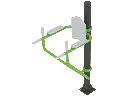 TRAINER MULTIFUNZIONALE SU PILASTRO