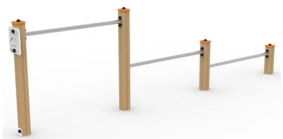 Tre Barre orizzontali Push Up- BCM003-Y