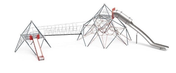 [PTAD5500 -Y] PIRAMIDE DOPPIA SCIVOLO  