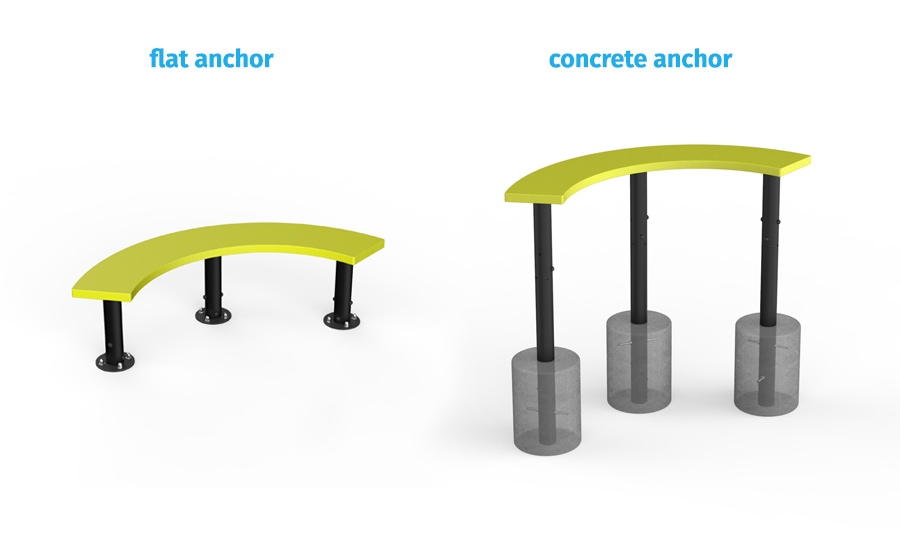 [560.080.011.002] Set Bench (Con Plinto)