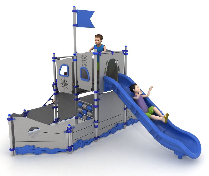 Barca in acciaio inox