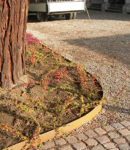 Cordolo in acciaio corten LineFlex
