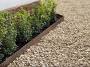 Cordolo in acciaio corten Core Plus 150mm