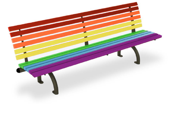 [AUPN012] Panchina Rainbow