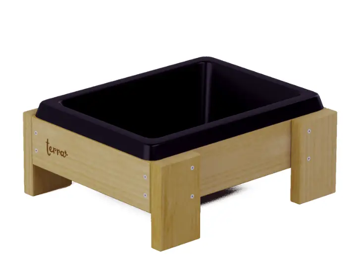 Terra Planter con contenitore basso