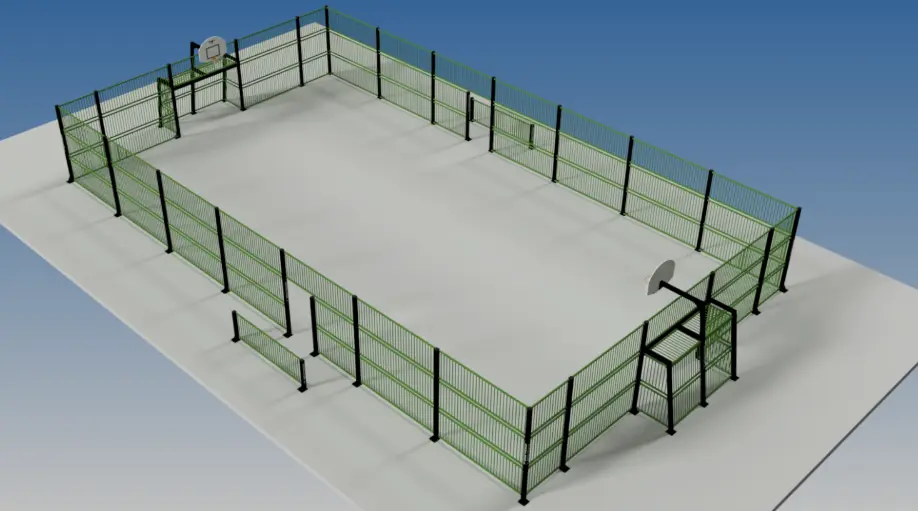 Arena polivalente 12x21 