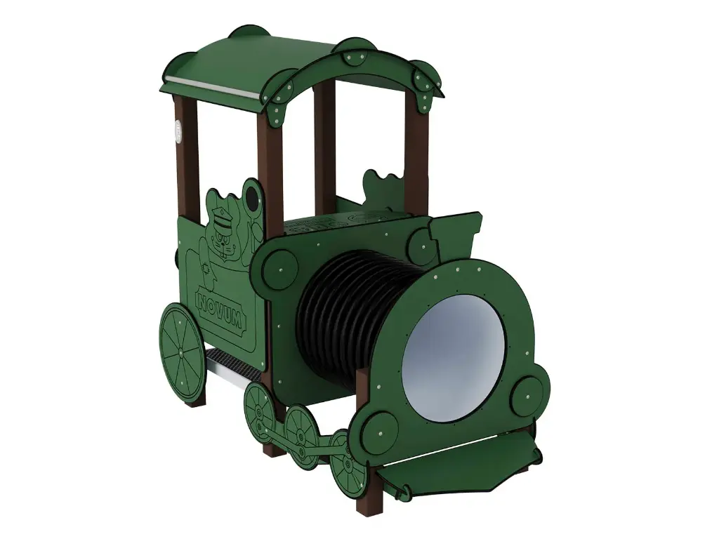 [12279RC] Quadro Locomotiva  (Montanti in plastica riciclata mm. 90x90)