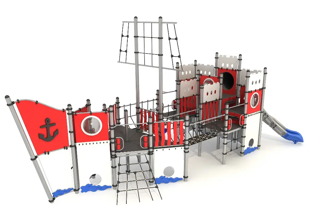 Barca in acciaio inox