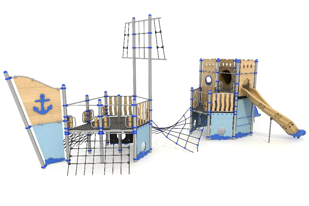 Barca in acciaio inox