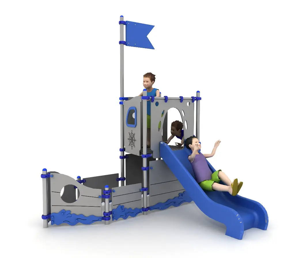 Barca in acciaio inox