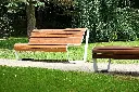 Panchina BOROLA 1800mm / lega di alluminio + verniciato a polvere