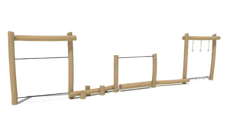 [AT21070041-0-01] Percorso Agility 1 in legno di robinia