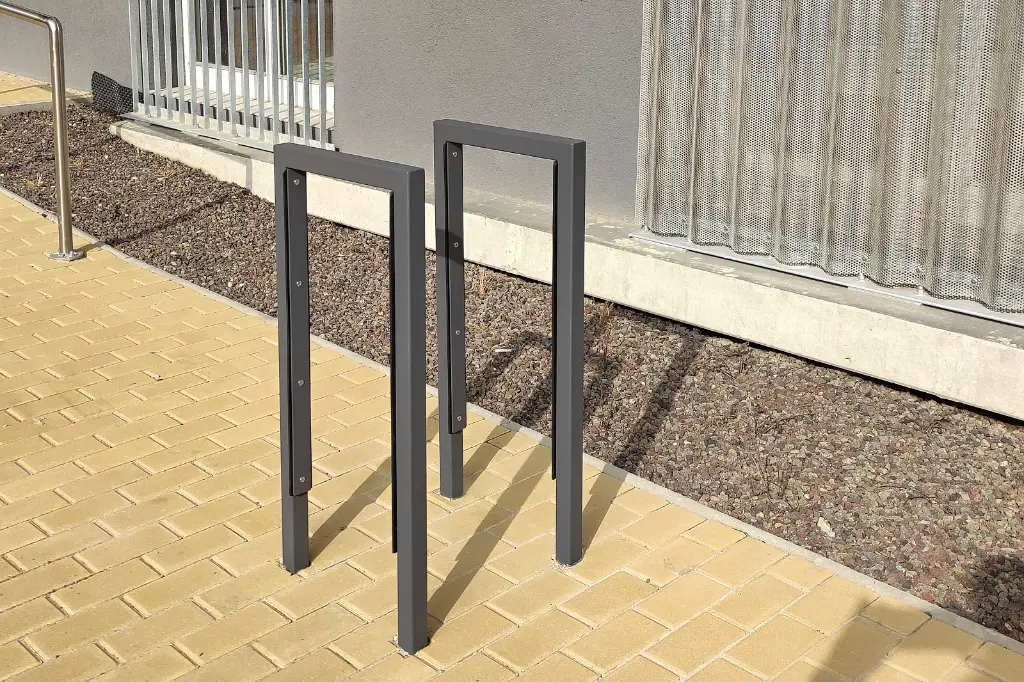 Portabiciclette TOMI 400 mm /  acciaio zincato + vernici a polvere