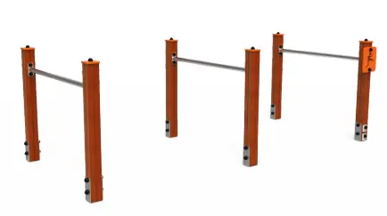 Salto Parallele con supporti