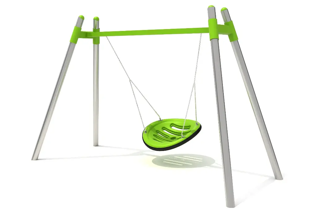 [229S] Altalena nido in acciaio INOX 