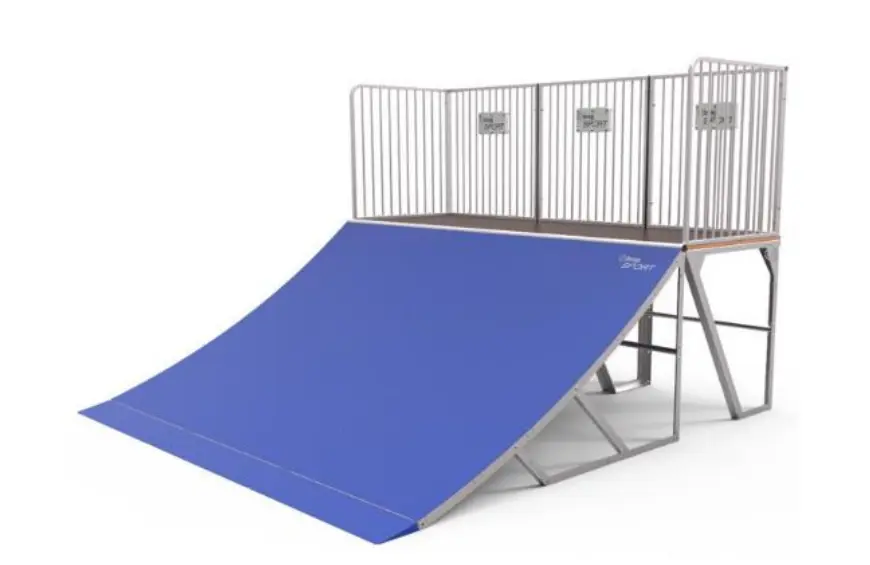 Rampa Curva Skate Park- Quarter Pipe