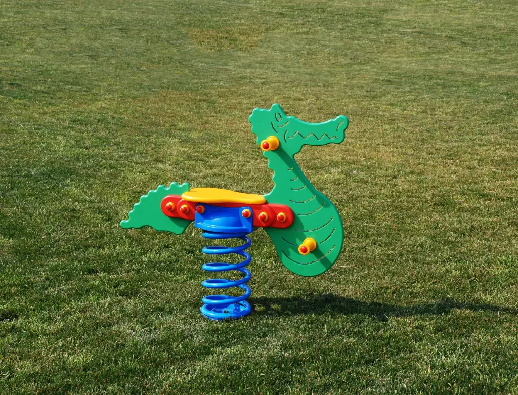 Gioco a molla coccodrillo