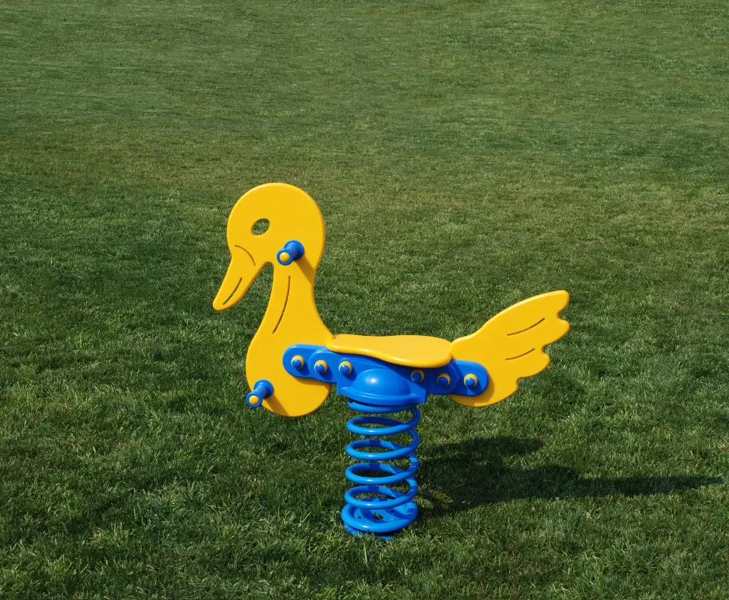Gioco a molla cigno