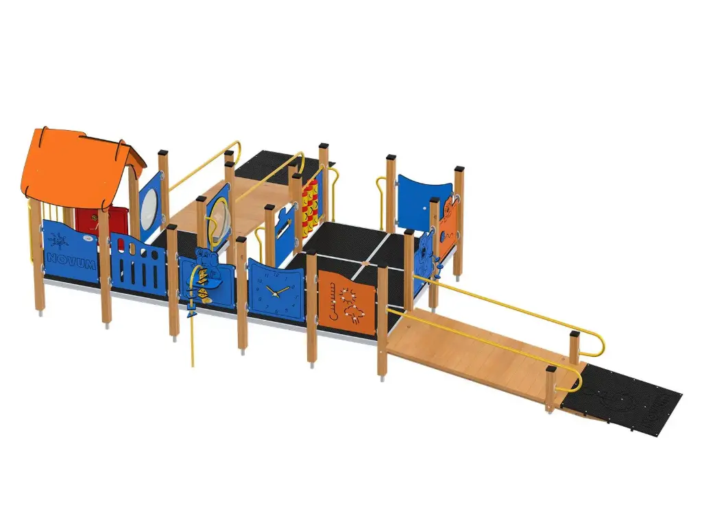 [12829EPZ] Set Quadro Inclusivo 12829 (Montanti in Legno lamellare di pino mm. 90x90)