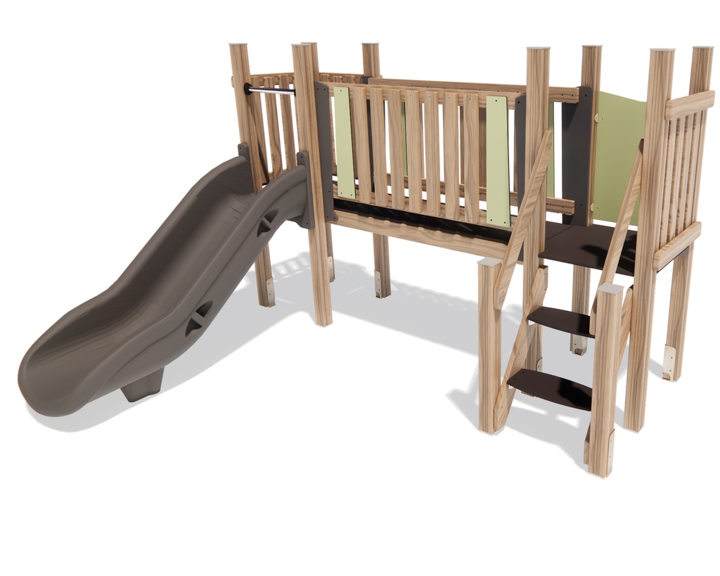 Doppia torre scivolo Five Hic.80 cm