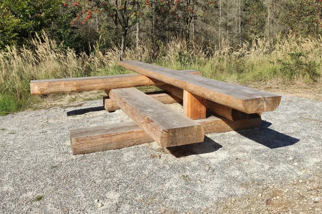 [PSJ101-dg] Set da picnic JURA (Legno di abete Douglas)