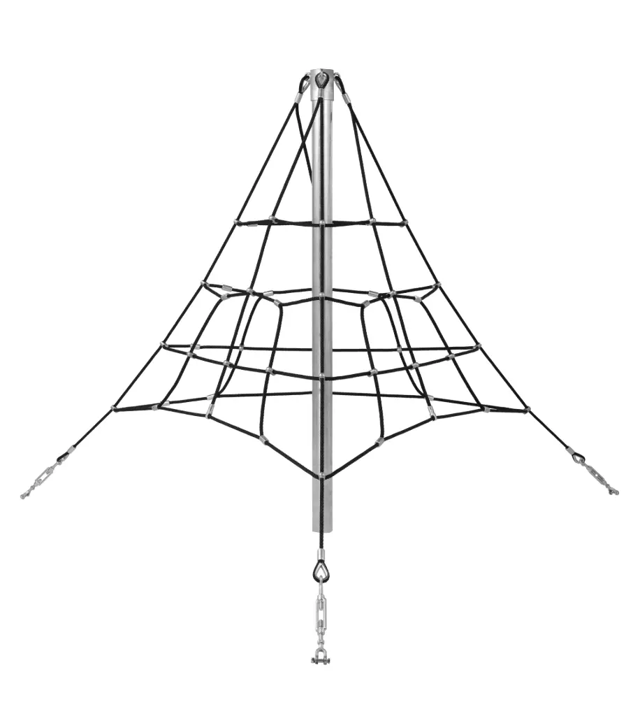 Piramide in corda - tre lati (2.00 m)