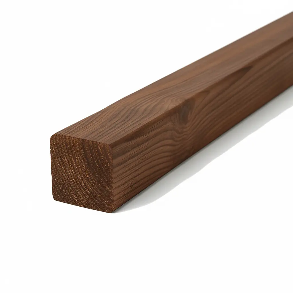 Asse panchina mm. 50x40x1800 (Legno di pino impregnato a pressione, Color noce)