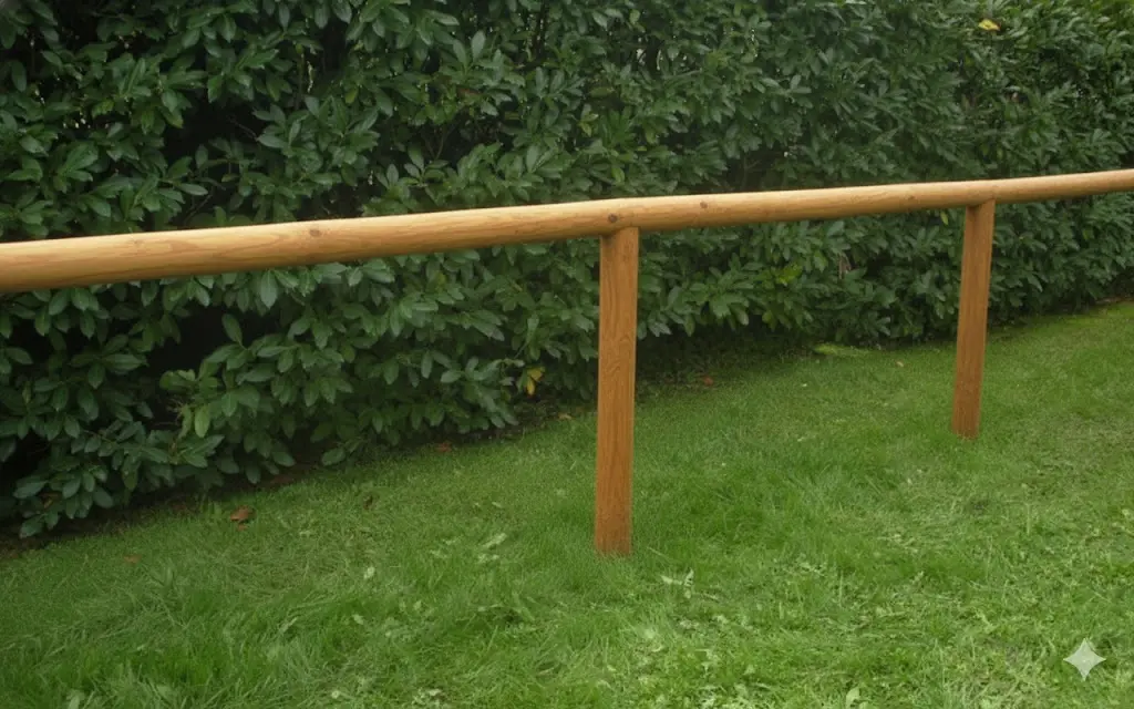 Recinzione Staggia in castagno