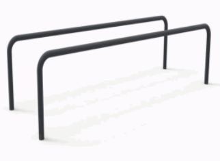 Barre Parallele in acciaio