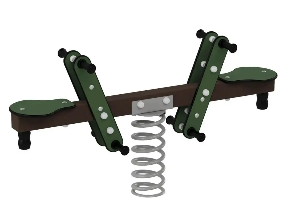 [3107RC] Bilico a 2 posti in plastica riciclata 