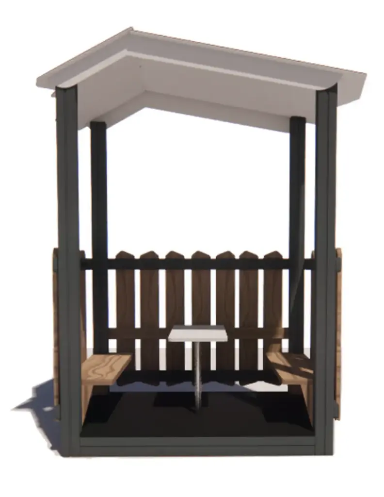 [M1] Casetta con sedute