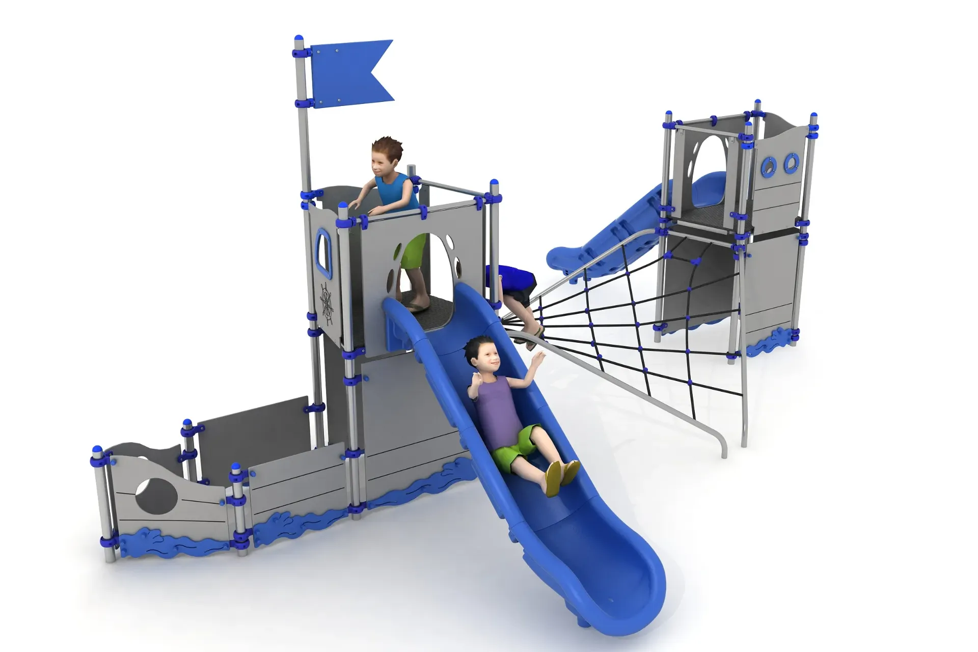 Barca in acciaio inox 42094