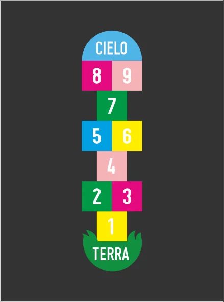 Sagoma 2D per cemento - Campana terra e cielo