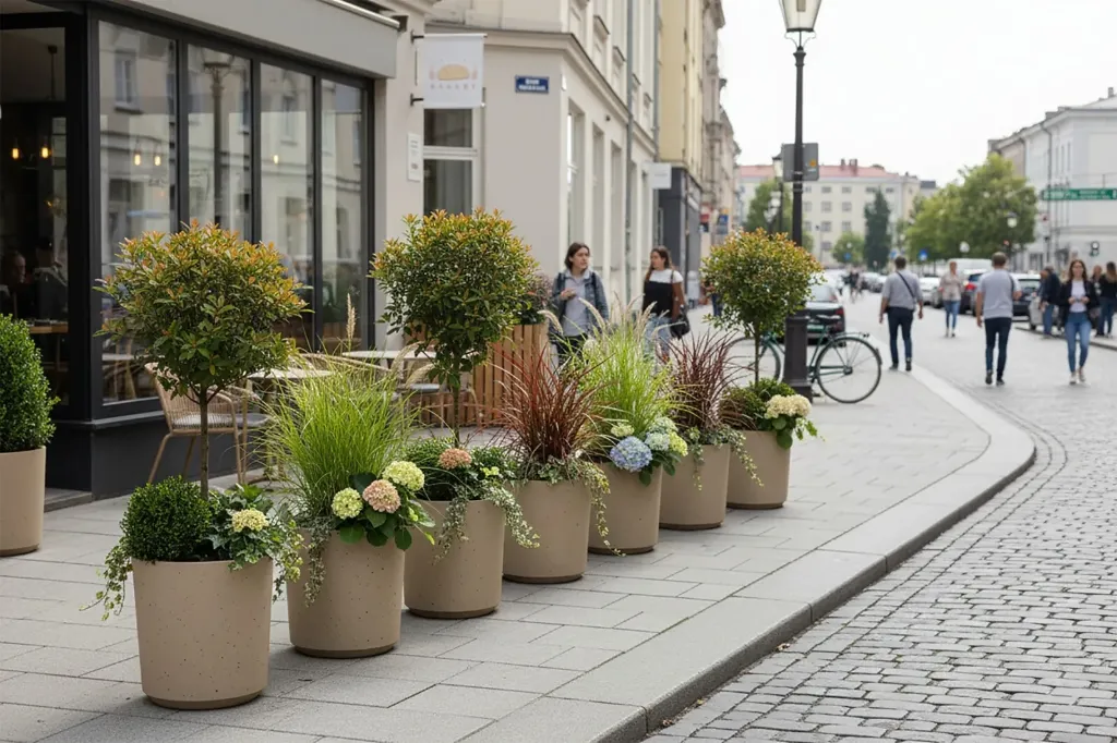 Fioriera SEMPLICE in  UHPC (calcestruzzo