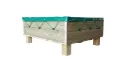 Sabbiera rialzata con telo in PVC