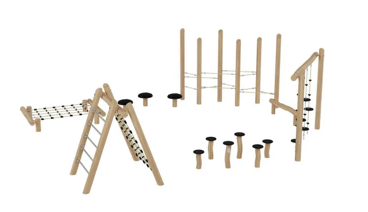 [6852] Percorso a ostacoli in robinia