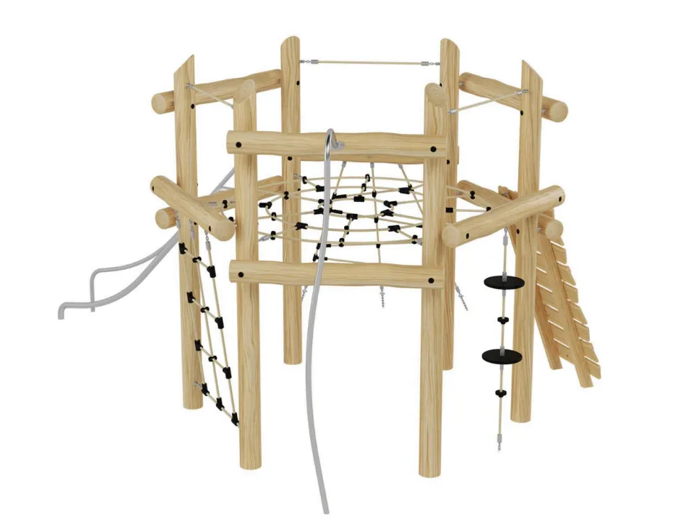 [6836] Arrampicata nido in robinia