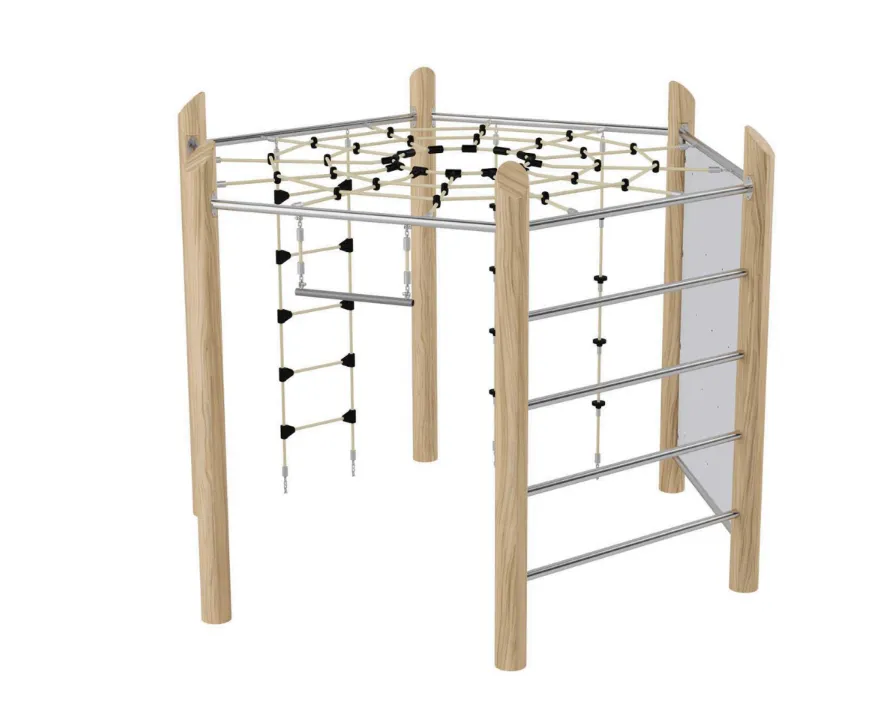 [6879] Arrampicata esagonale  in robinia