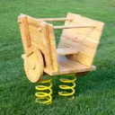 Carro su molla in robinia