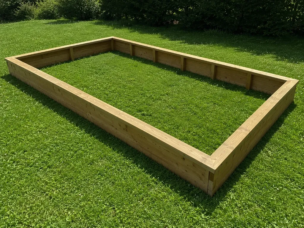 Sabbiera in legno m. 10X6