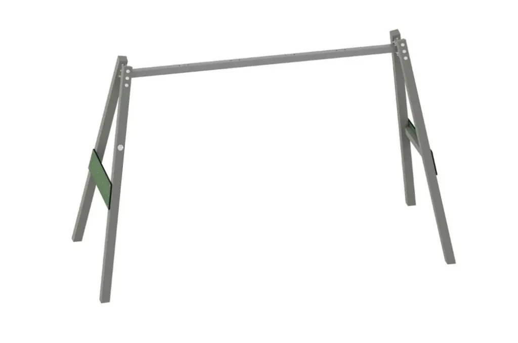 Altalena doppia Quadro, riciclabile / senza sedile (copia)